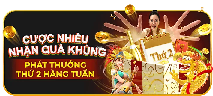 Thưởng sự kiện bắn cá Kuvip