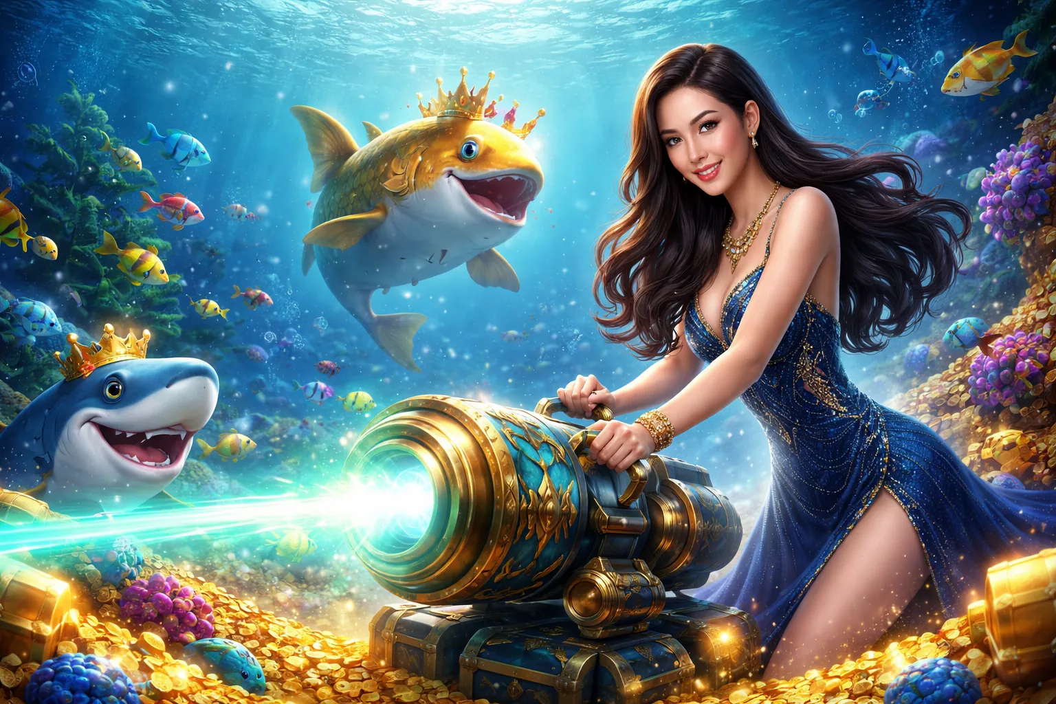 Hình ảnh chính game bắn cá Kuvip